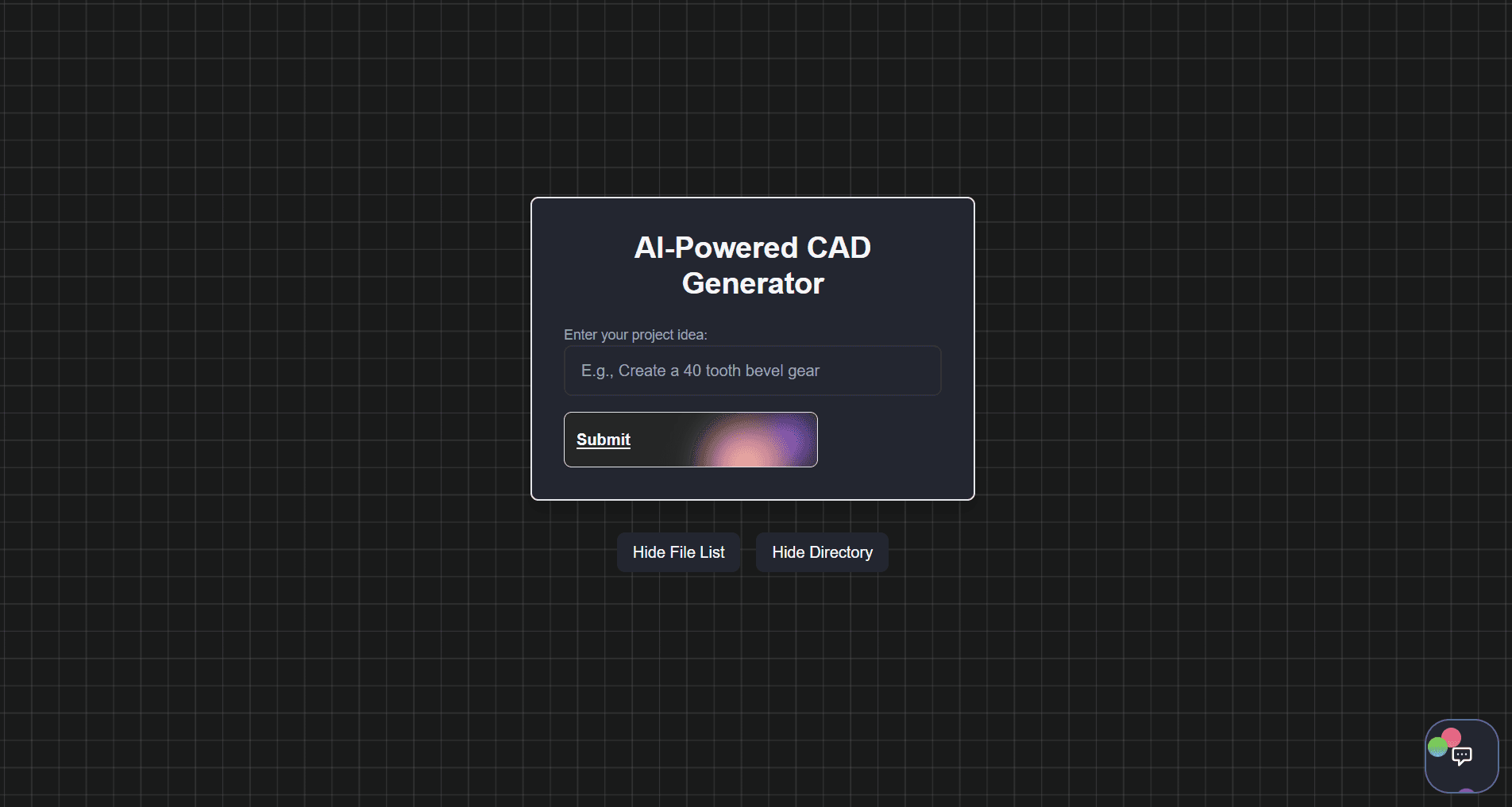 AI CAD Project Builder
